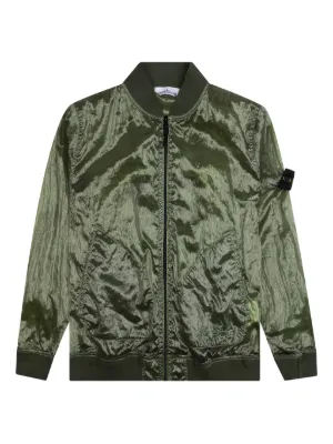 Stone Island ナンバーディテール ボンバージャケット | ブルー
