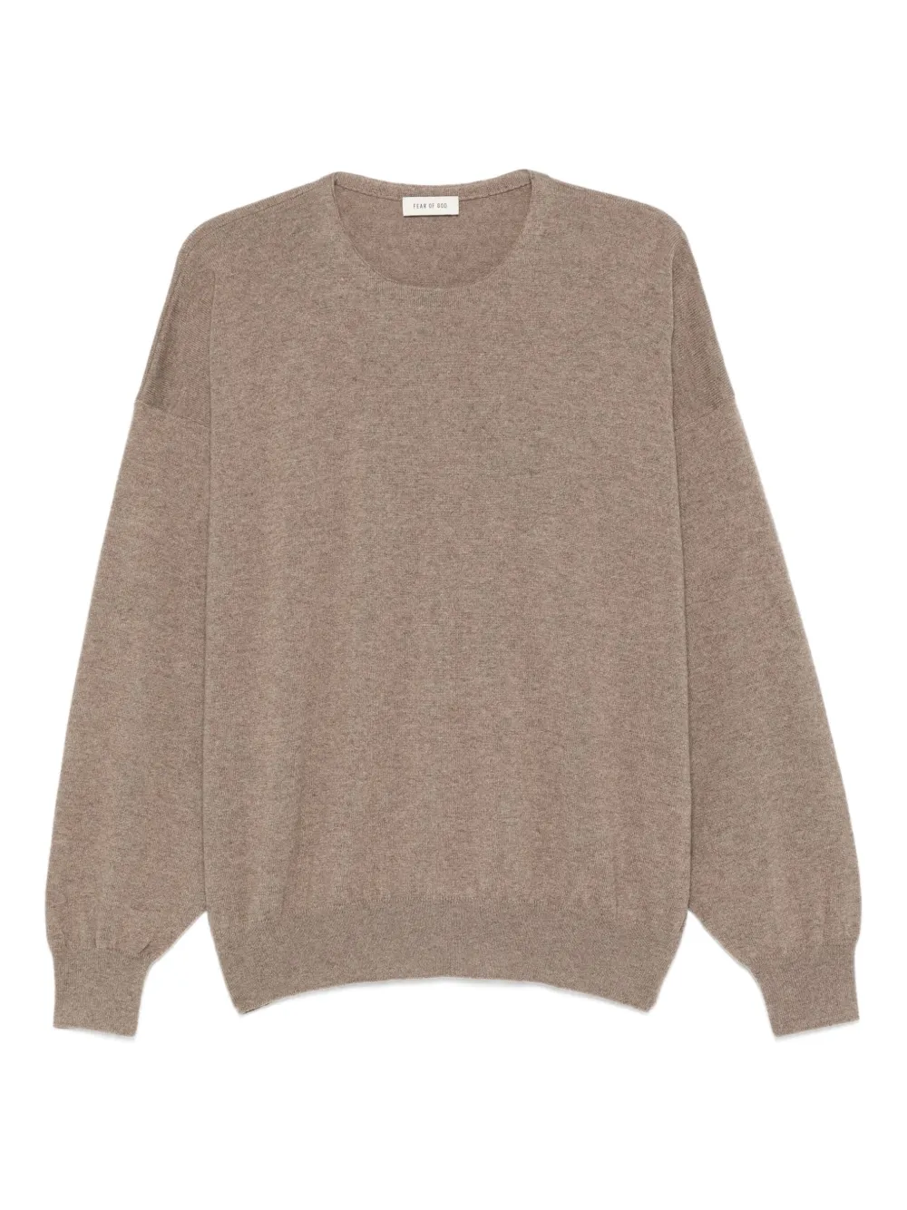 Fear Of God pull à col rond | marron | Image 1