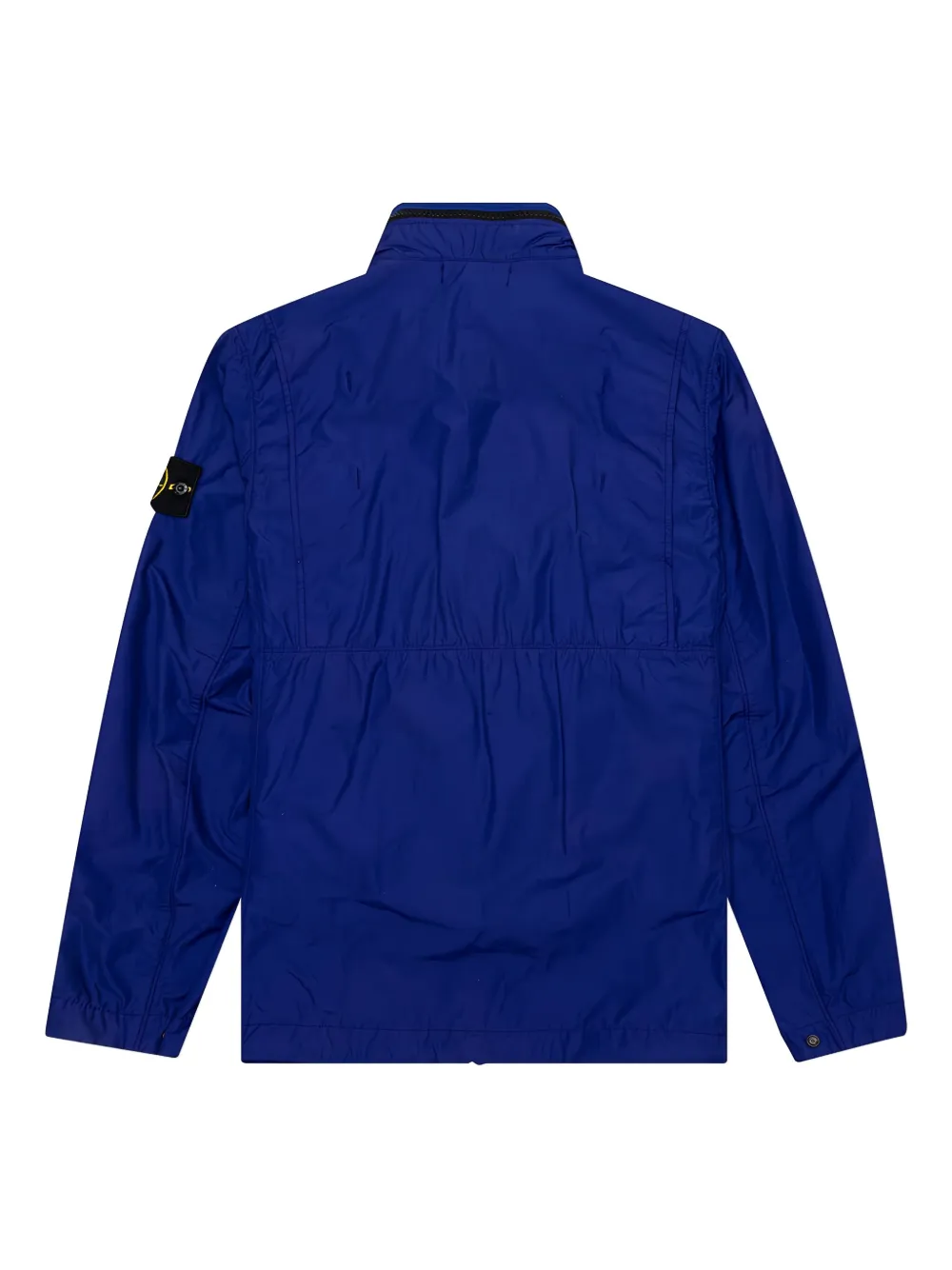 Stone Island Jack met Compass-logopatch en klepzak Blauw