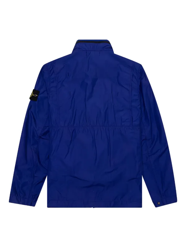 Stone Island Compass-badge flap-pockets Jacket | Blue | FARFETCH