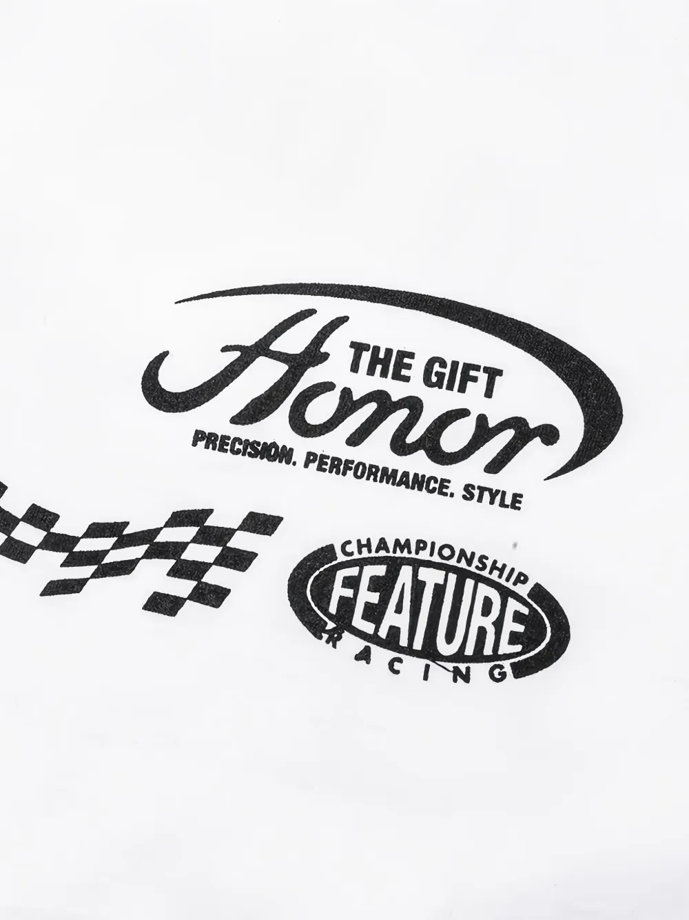 Honor The Gift x Feature Fastest Rides T-shirt Wit
