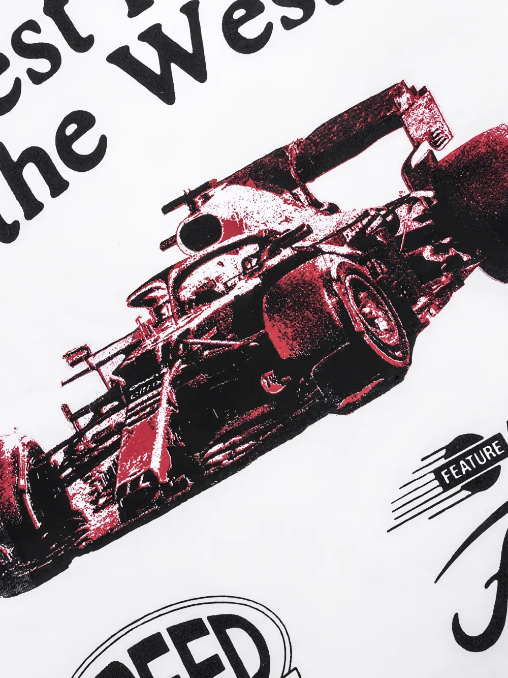 Honor The Gift x Feature Fastest Rides T-shirt Wit