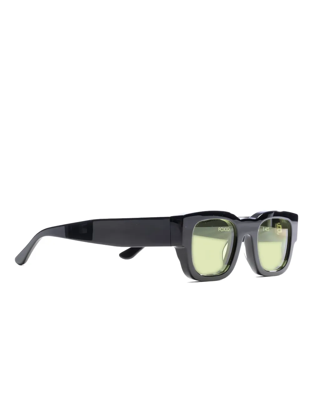 Thierry Lasry Zonnebril met vierkant montuur Zwart