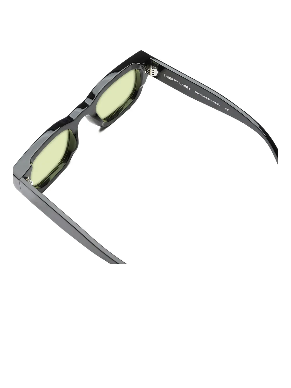Thierry Lasry Zonnebril met vierkant montuur Zwart