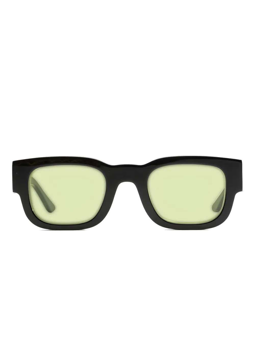 Thierry Lasry Zonnebril met vierkant montuur Zwart