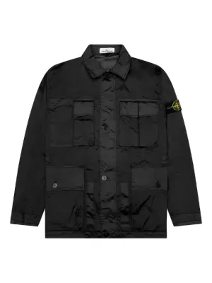 Stone Island フィールドジャケット | ブラック | FARFETCH JP
