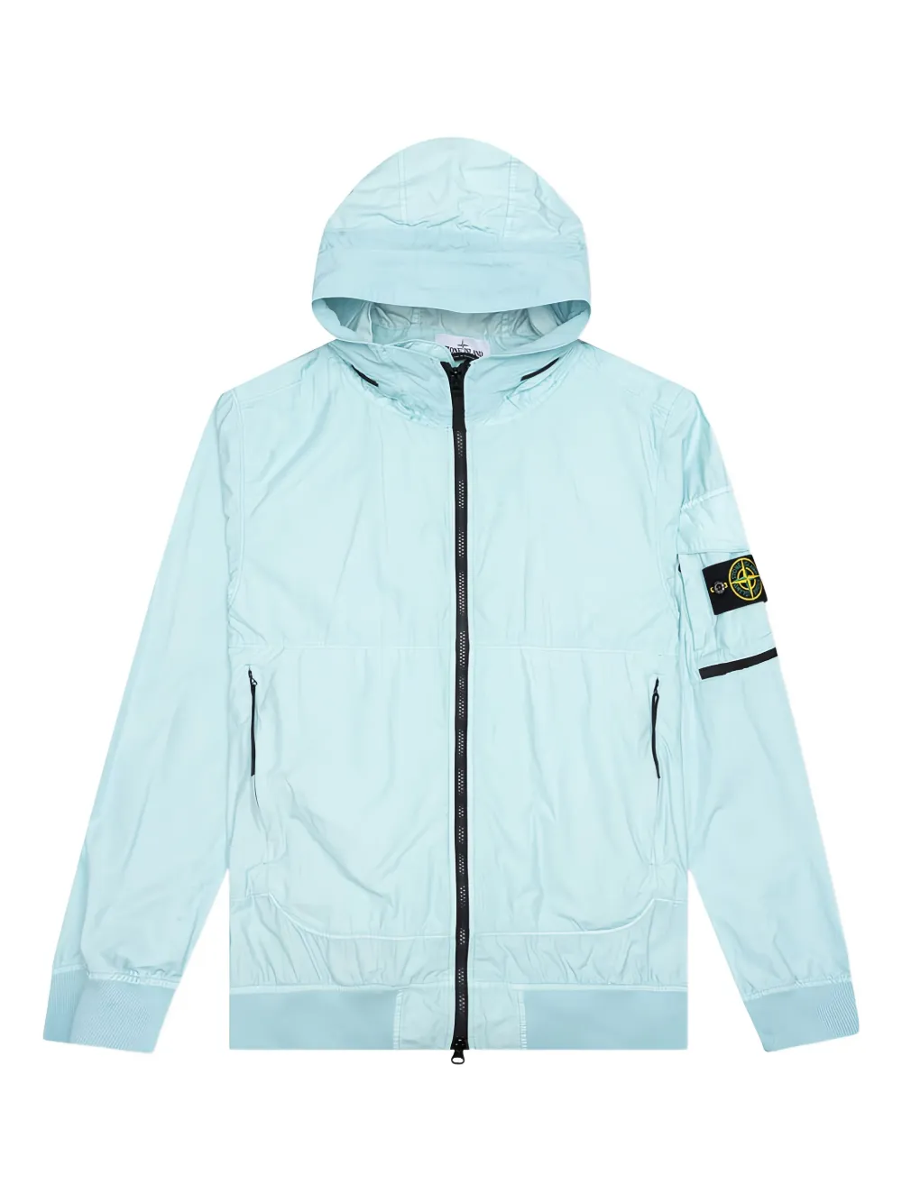 Stone Island Jack met Compass-logopatch Zwart