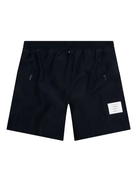 Thom Browne zip-pocket ripstop shorts