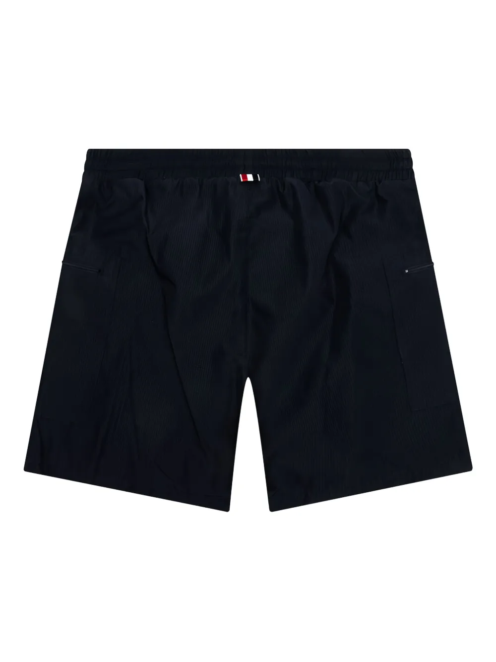 Thom Browne Ripstop shorts met ritszak Blauw
