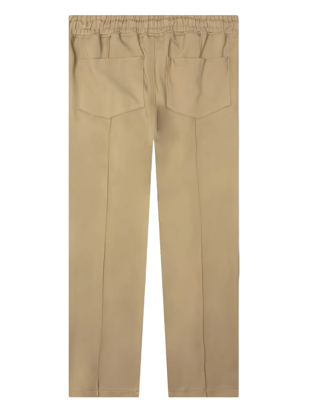 RHUDE Trainingsbroek met zijstreep en elastische taille Beige