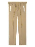 RHUDE side-stripe elastic-waist track pants - Neutrals