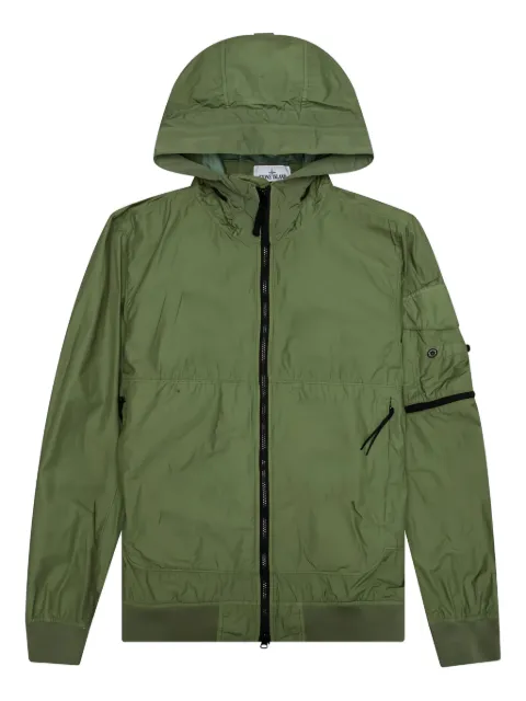 Stone Island Compass-badge hooded jacket