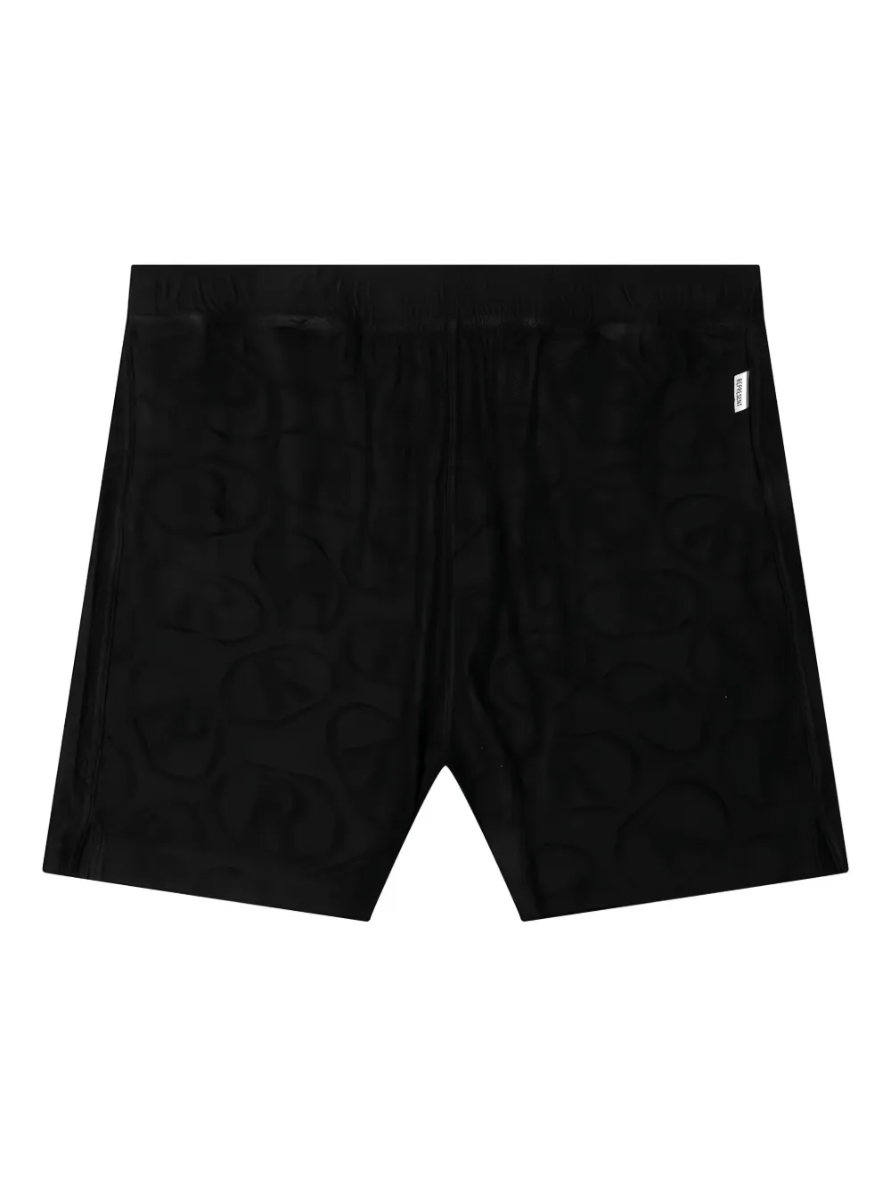 Represent Katoenen shorts Zwart