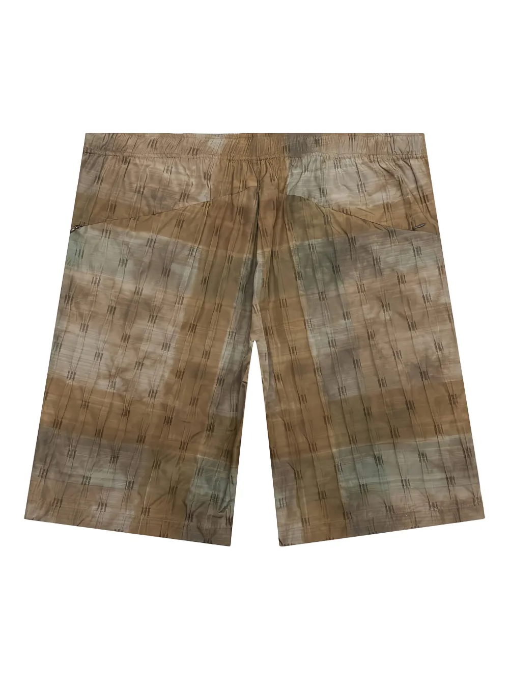 Needles W.U. shorts met print Bruin