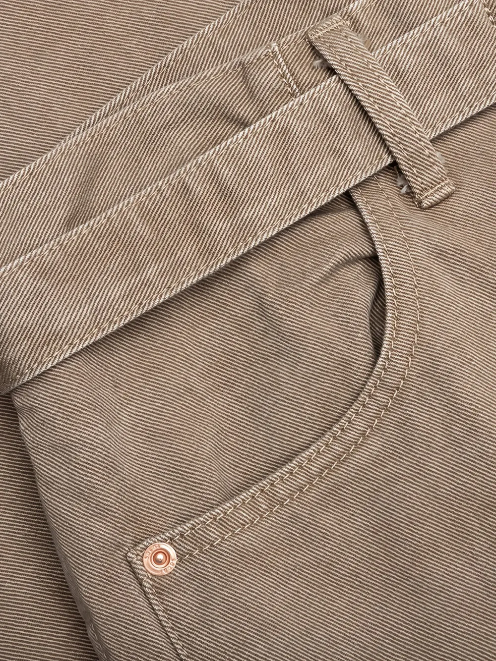 sacai Broek met ceintuur Beige