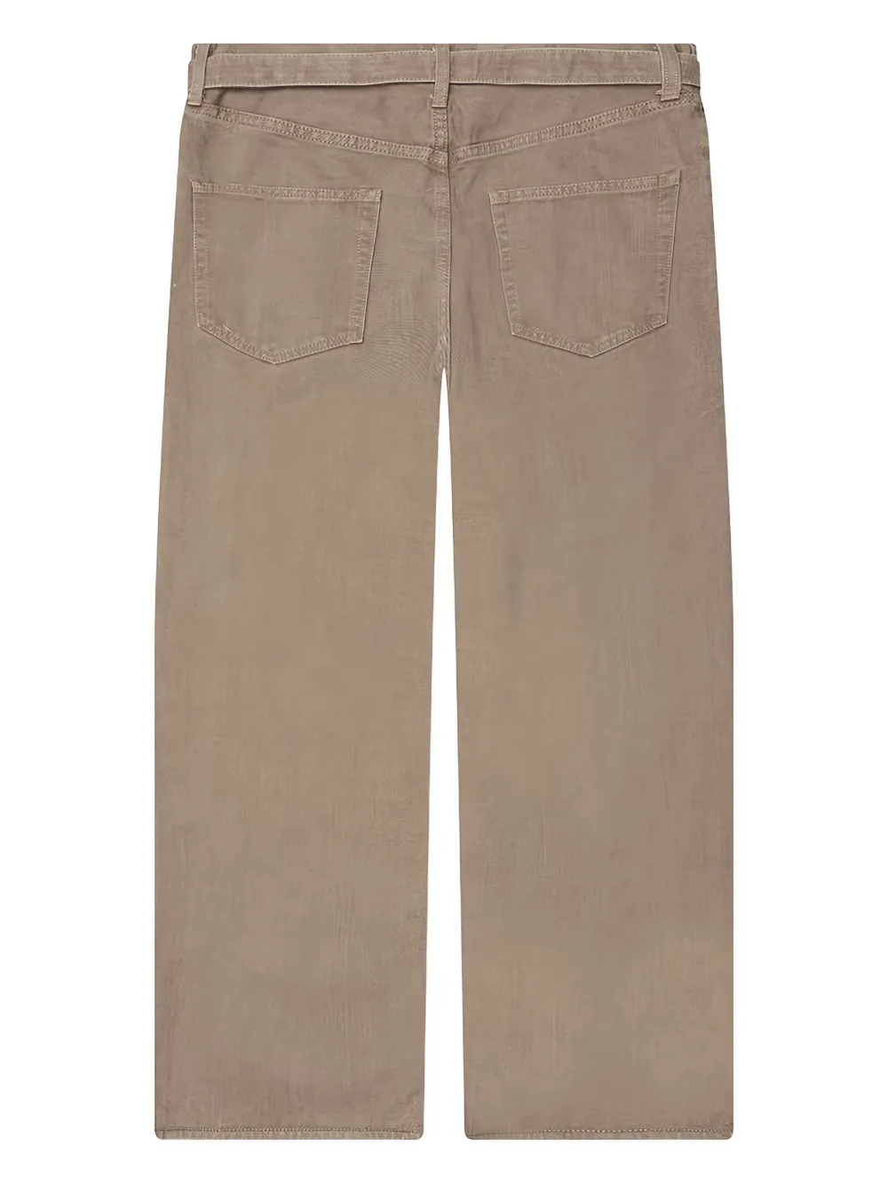 sacai Broek met ceintuur Beige