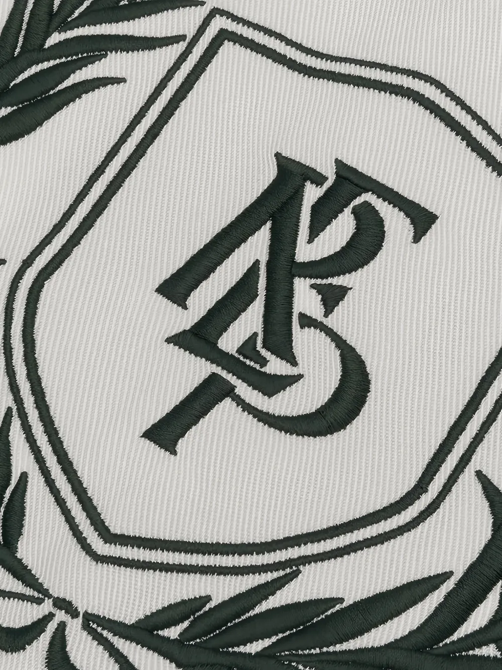 Represent Overhemd met borduurwerk Wit