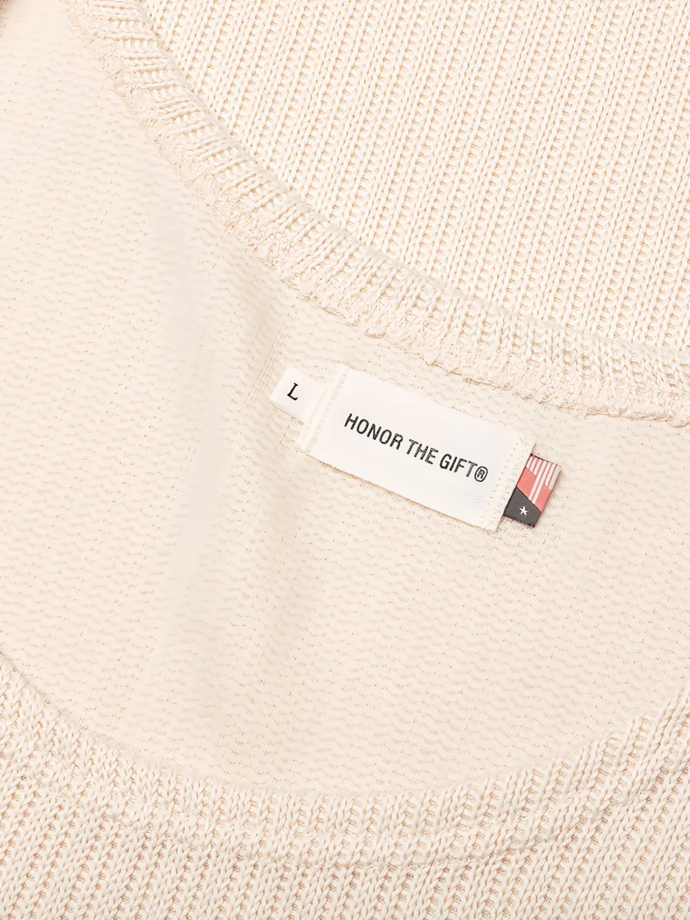 Honor The Gift B-Summer geribbelde tanktop Beige