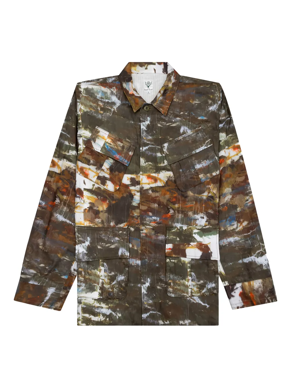 SOUTH2 WEST8 x Ben Miller Jungle Fatigue jacket - グリーン SOUTH2 WEST8 x Ben Miller Jungle Fatigue jacket - グリーン