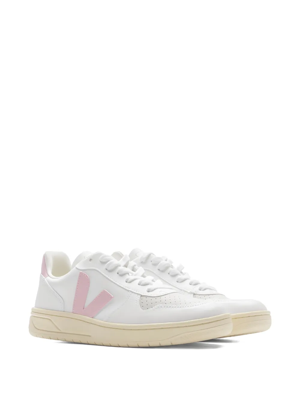 VEJA V-10 CWL leren sneakers - Wit
