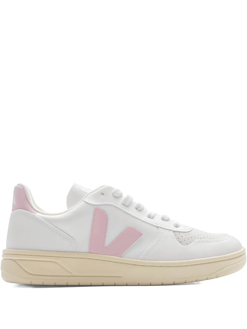 VEJA V-10 CWL leather sneakers White
