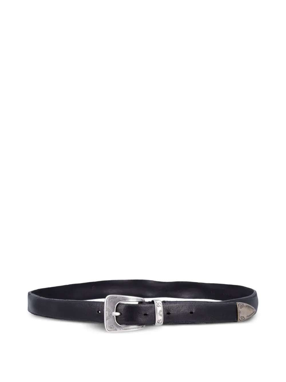 Fabrizio Mancini Norvegia leather belt | Black | Image 1