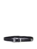 Fabrizio Mancini Norvegia leather belt - Black
