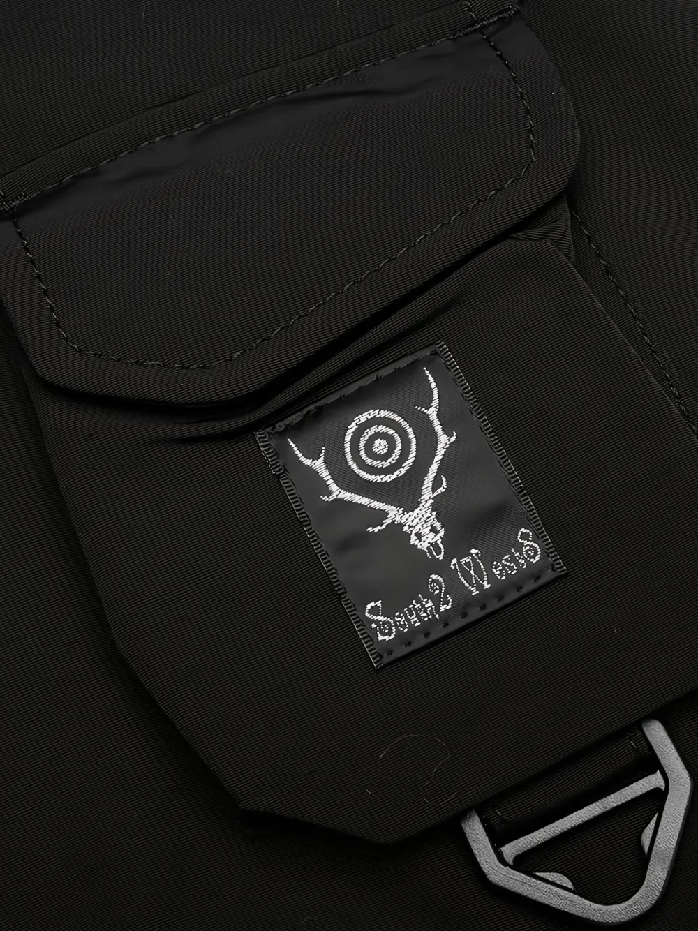 SOUTH2 WEST8 Bodywarmer met meerdere zakken Zwart