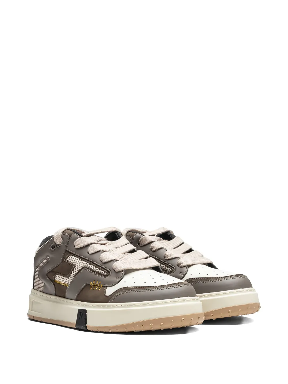 Represent Reptor 2 panelled sneakers Brown