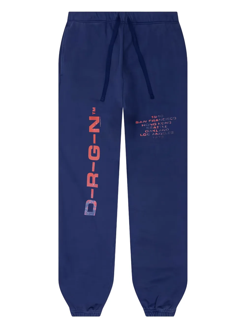 D-R-G-N Origins Bleached track pants - ブルー D-R-G-N Origins Bleached track pants - ブルー