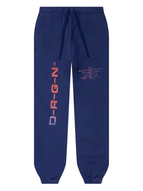D-R-G-N Origins Bleached track pants