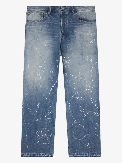 Nahmias beaded jeans