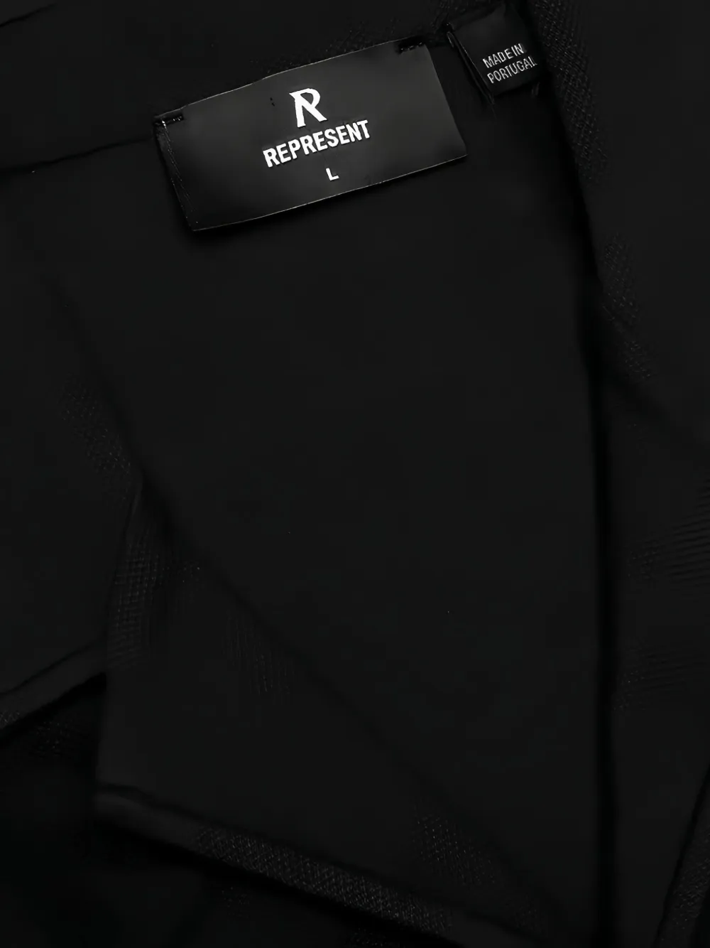 Represent Katoenen overhemd Zwart