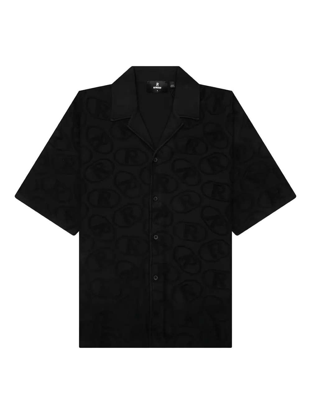 Represent cotton shirt - ブラック Represent cotton shirt - ブラック