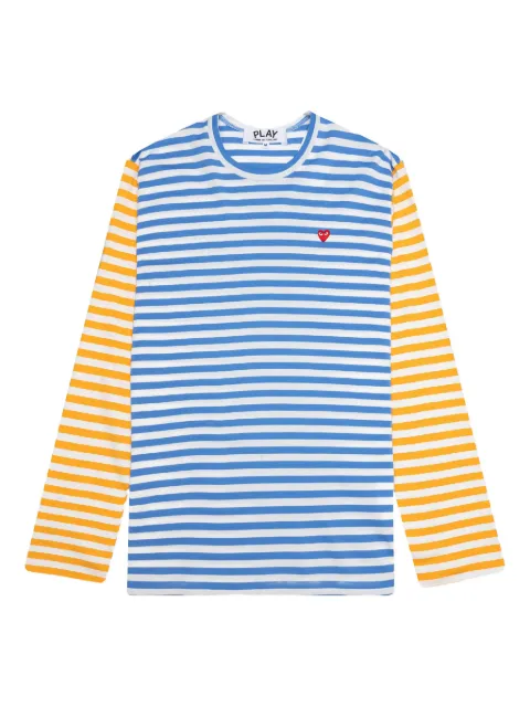 Comme Des Garçons Play T-shirt a righe
