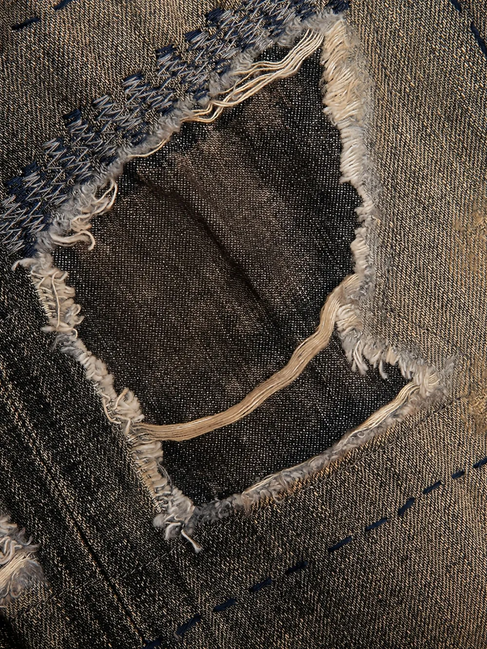 Neighborhood Savage jeans Zwart