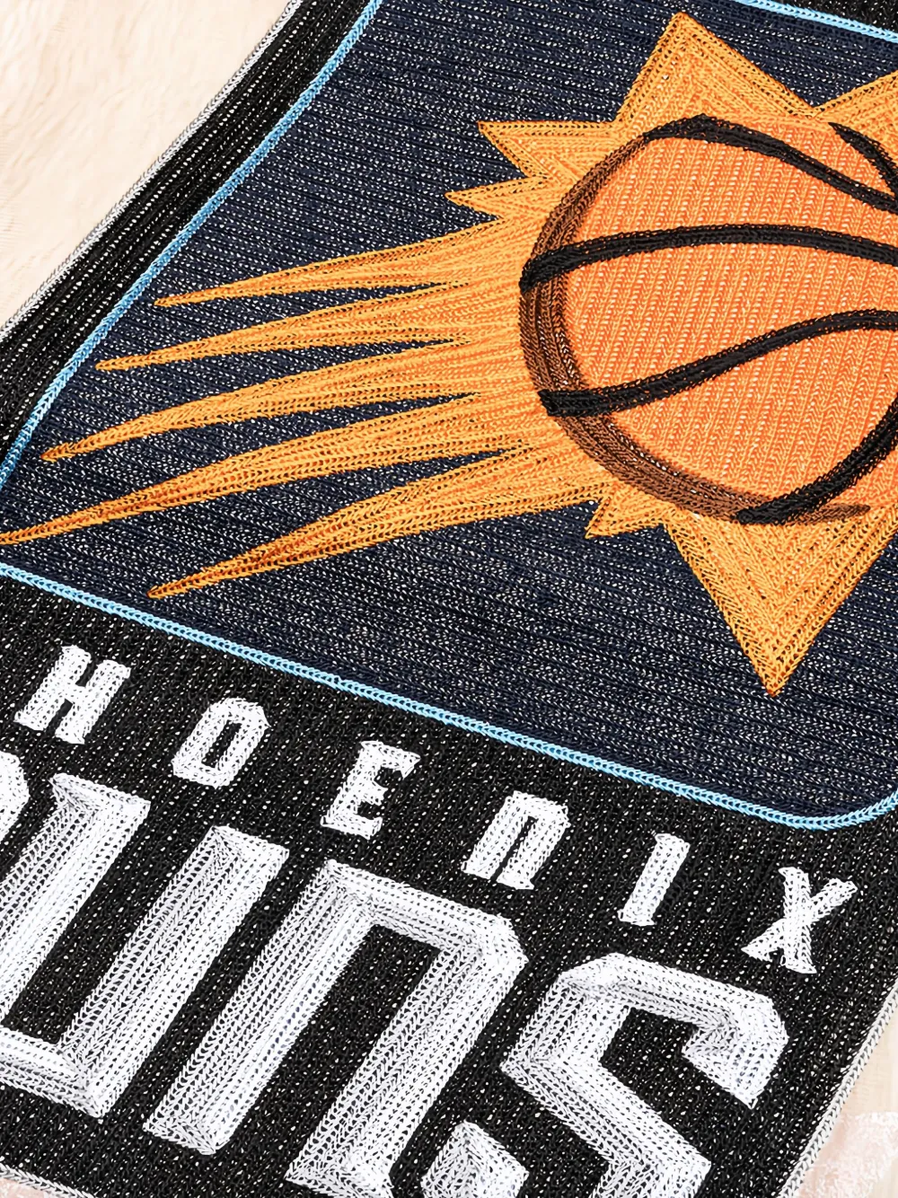 Advisory Board Crystals x Phoenix Suns hoodie met borduurwerk Beige