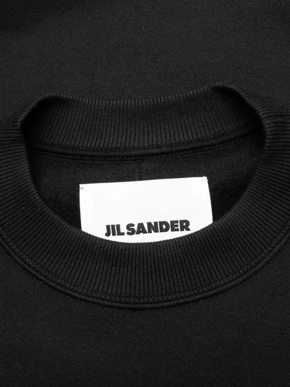 Jil Sander Katoenen T-shirt Zwart