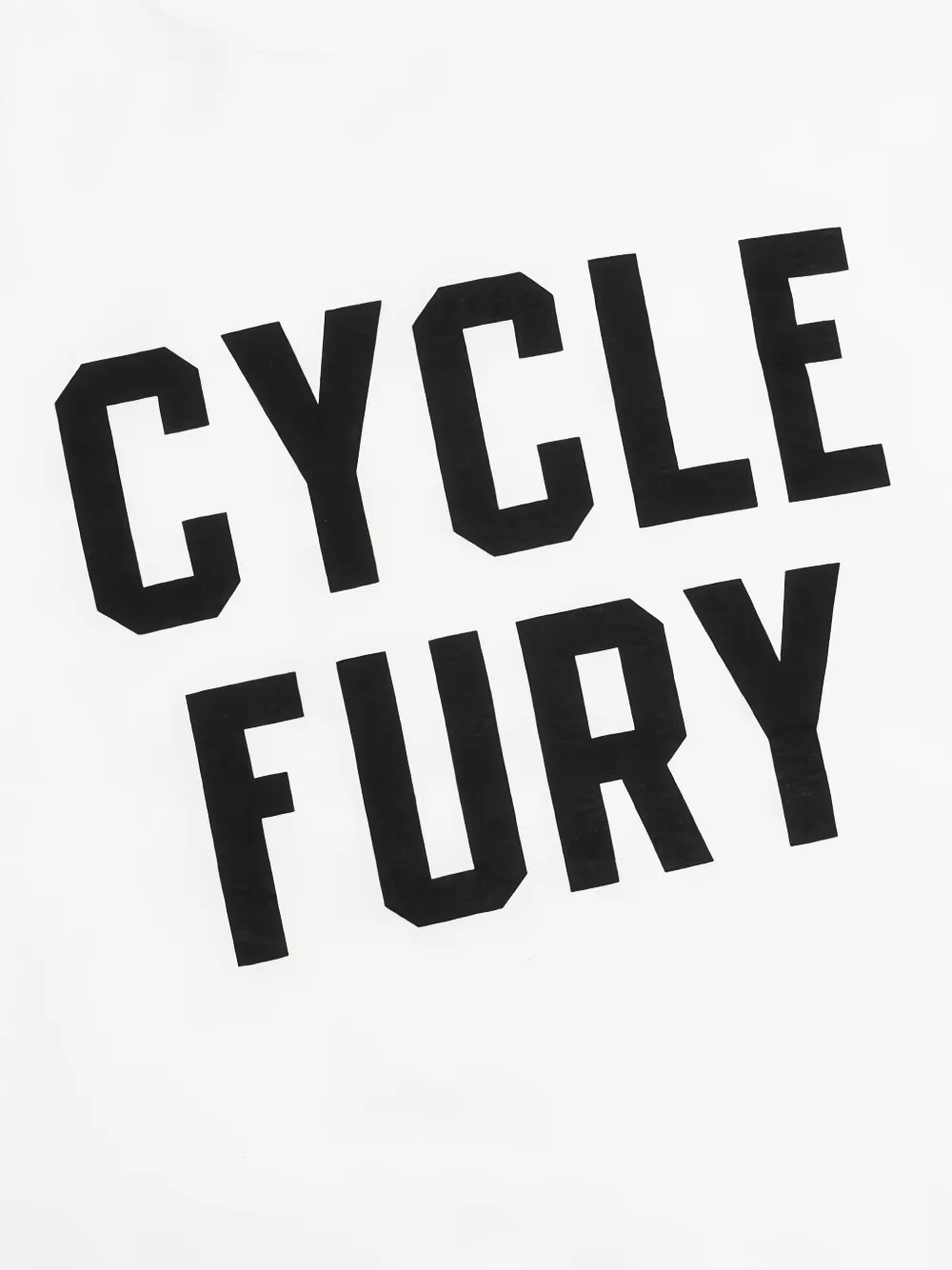 Neighborhood NH5 Cycle Fury T-shirt Wit