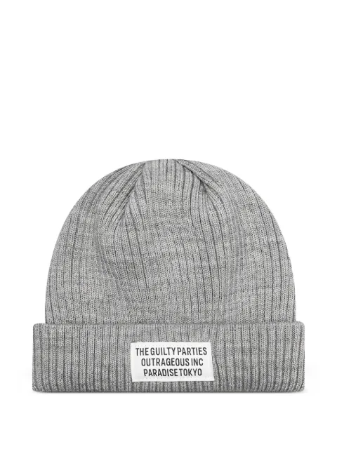 WACKO MARIA ribbed beanie