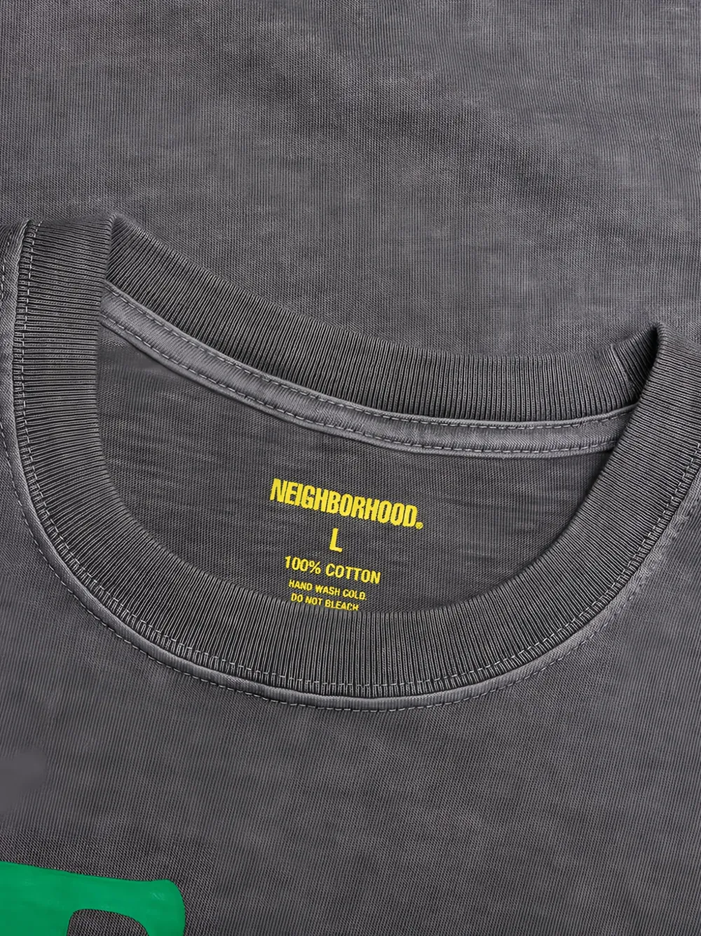 Neighborhood T-shirt met grafische print Grijs