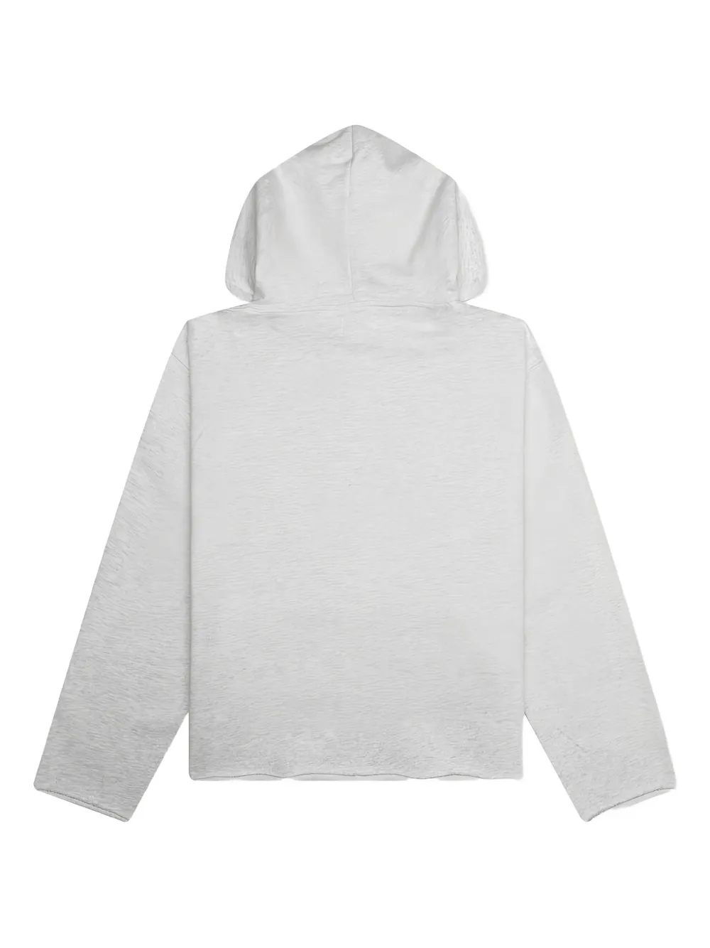Honor The Gift Hoodie met vlammenprint Grijs