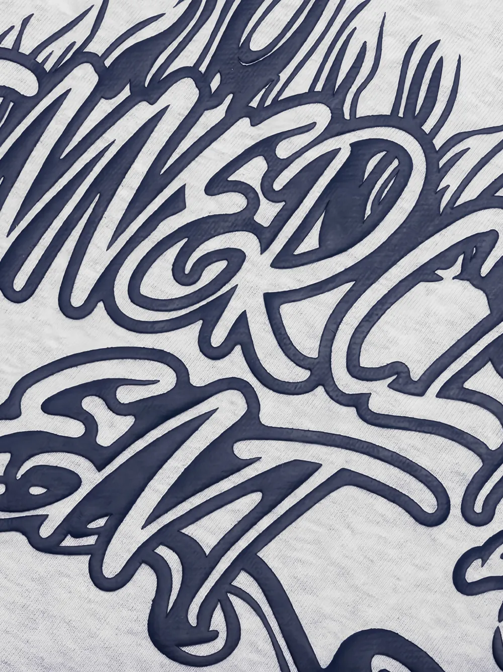 Honor The Gift Hoodie met vlammenprint Grijs