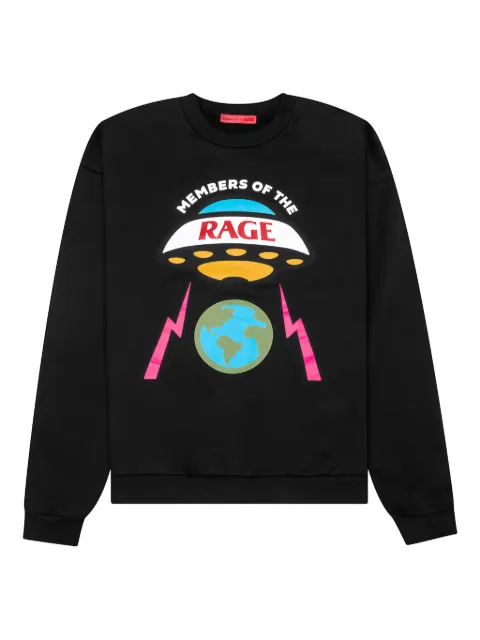 MEMBERS OF THE RAGE crew-neck logo sweatshirt