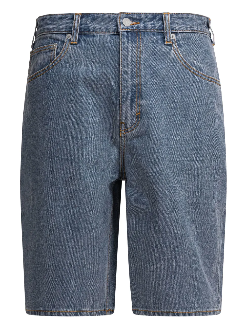 This Is Never That cotton denim shorts | Blue | Image 1