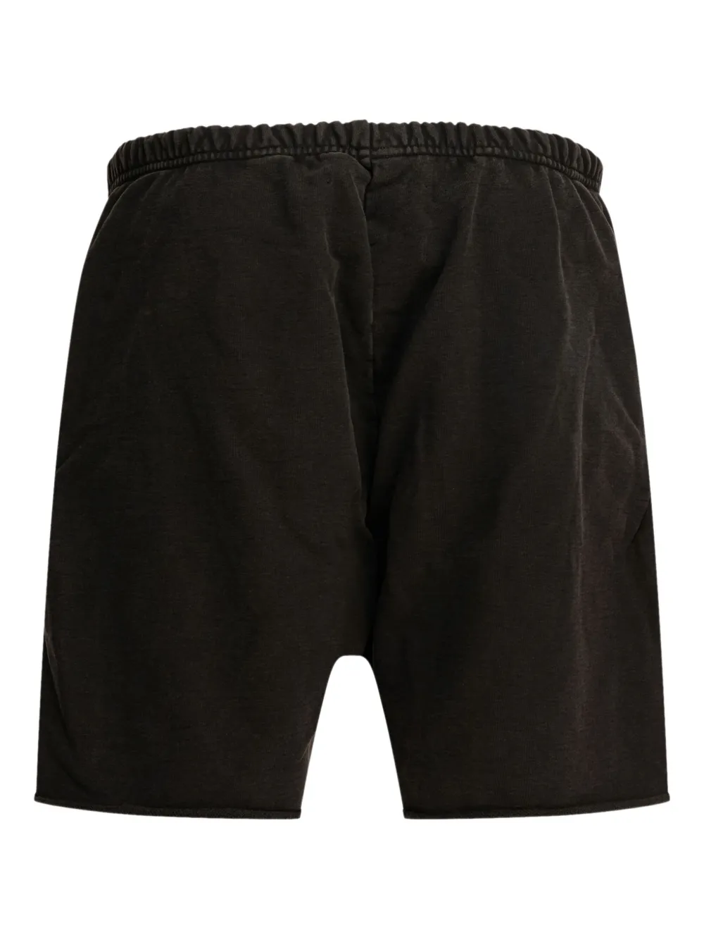 RRR123 graphic-print drawstring shorts | Black | Image 1