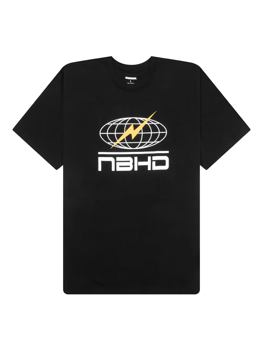 Neighborhood T-shirt met grafische print Zwart