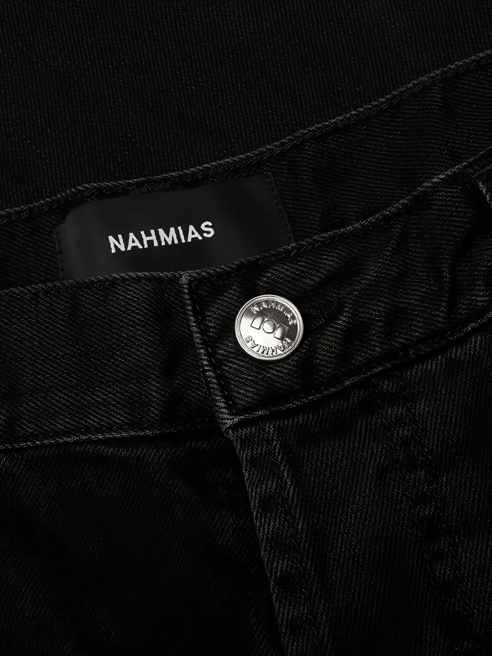 Nahmias Jeans met kralen Zwart