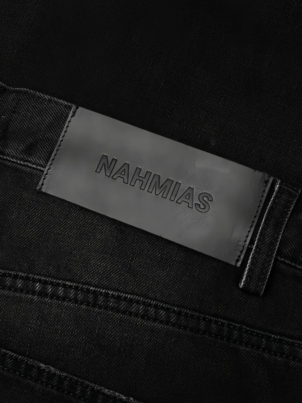 Nahmias Jeans met kralen Zwart