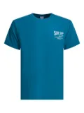 Sun Surf surfer-graphic T-shirt - Blue